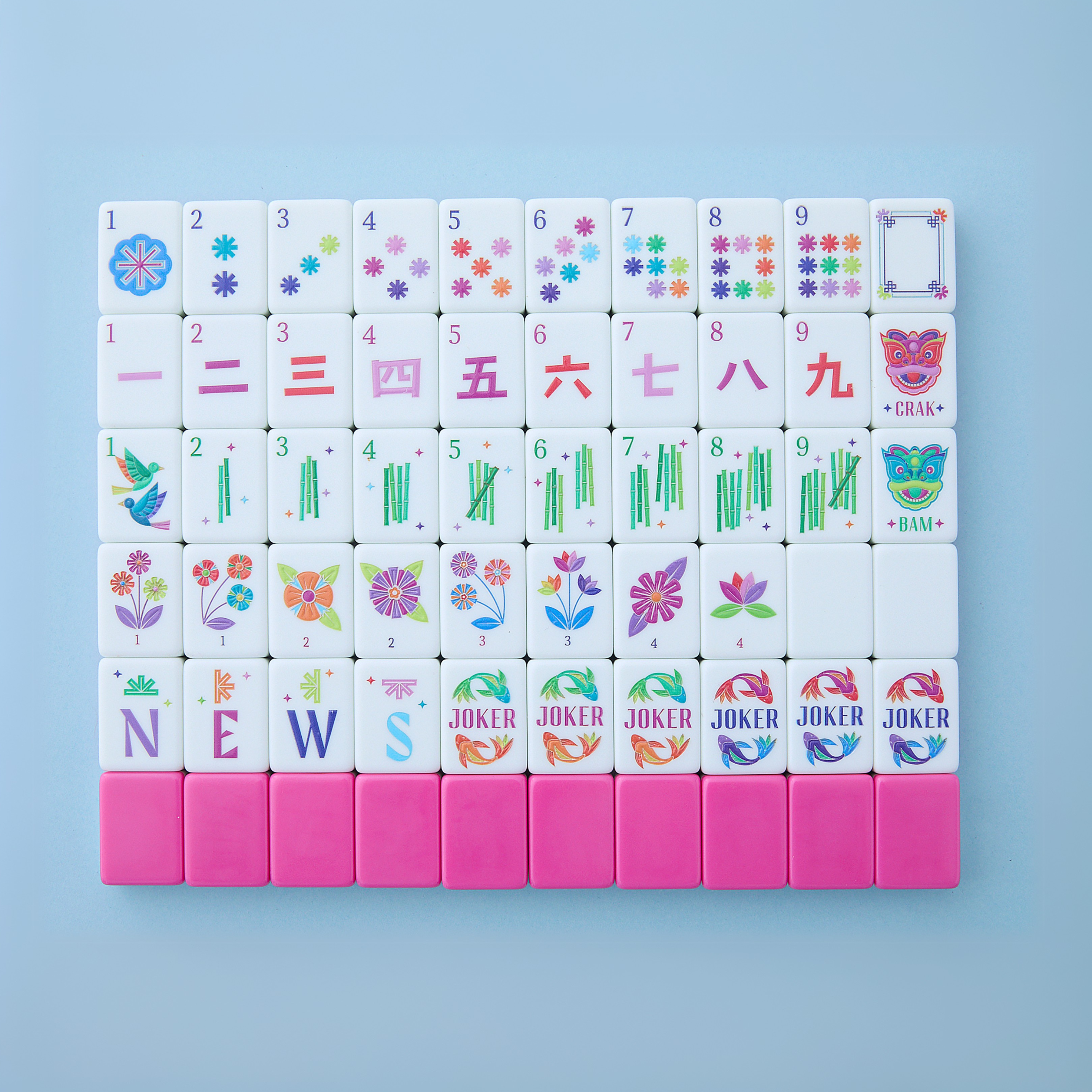 Kaleidoscope Mahjong Tiles