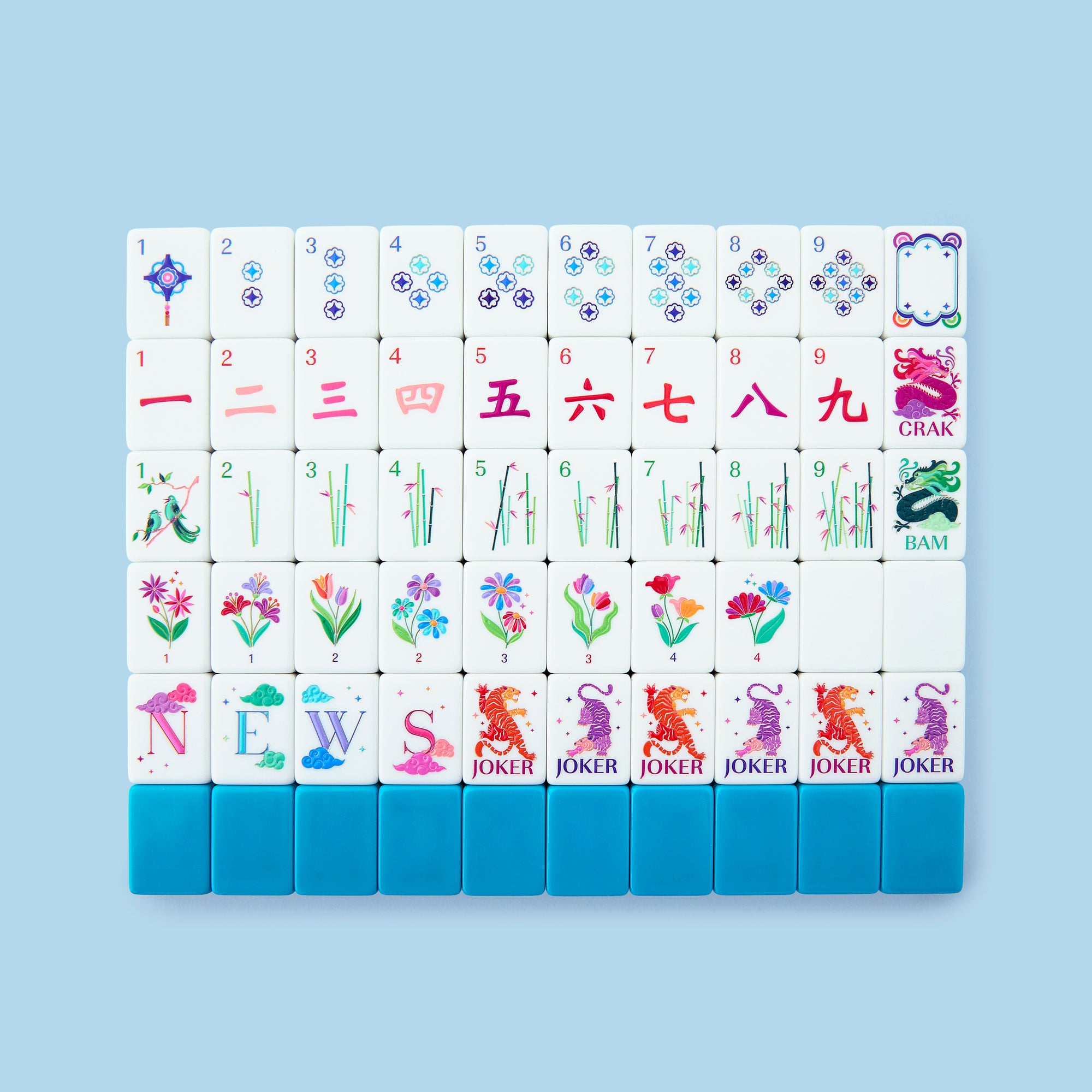 Celestial Mahjong Tiles