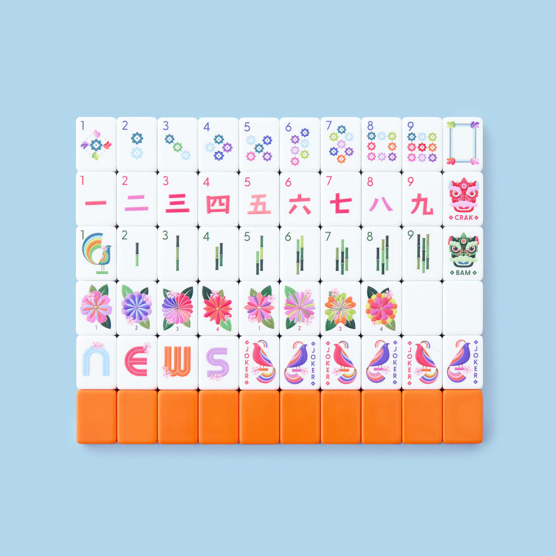 Paradise Mahjong Tiles
