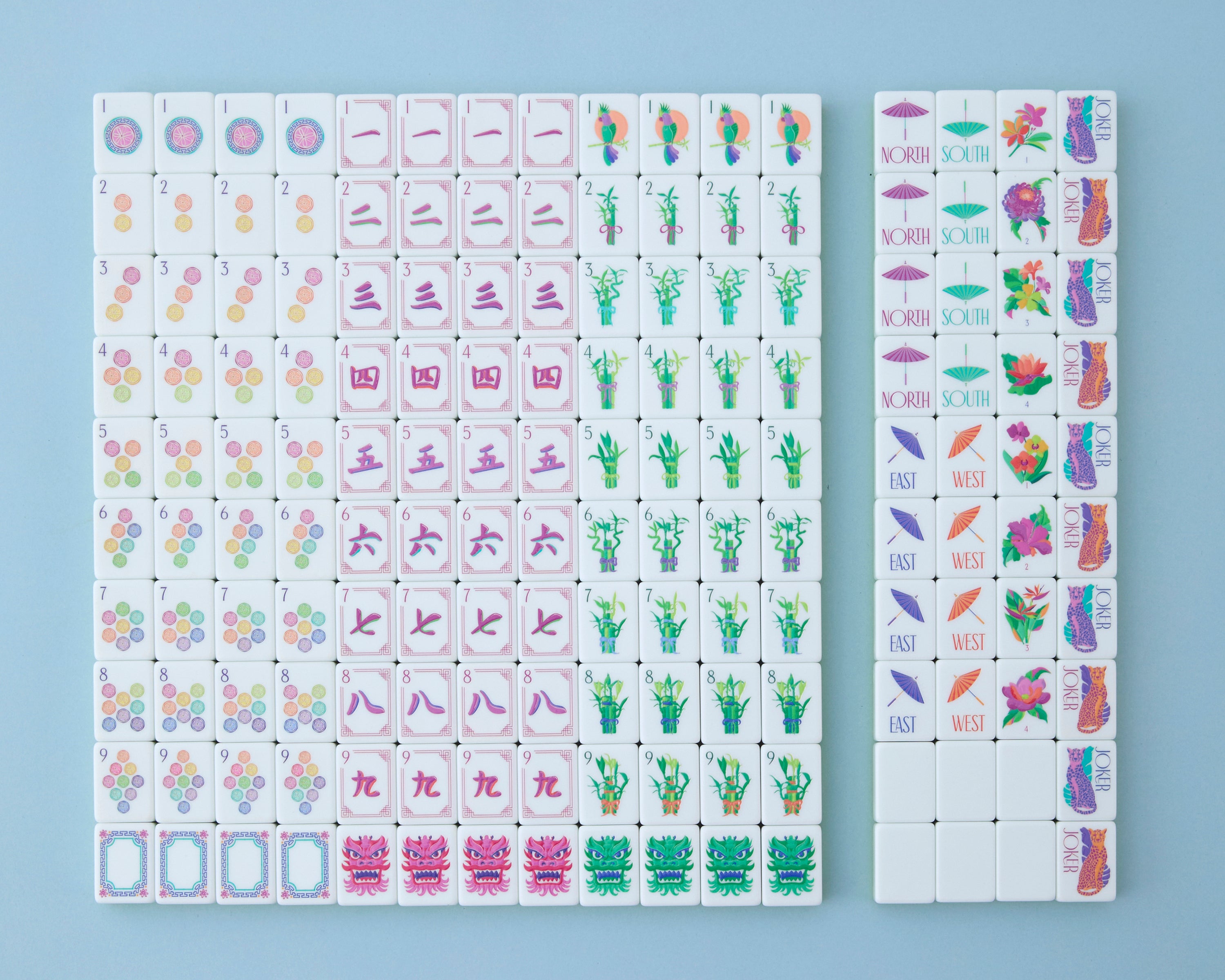 Zest Tile Set – Mahjong Co.