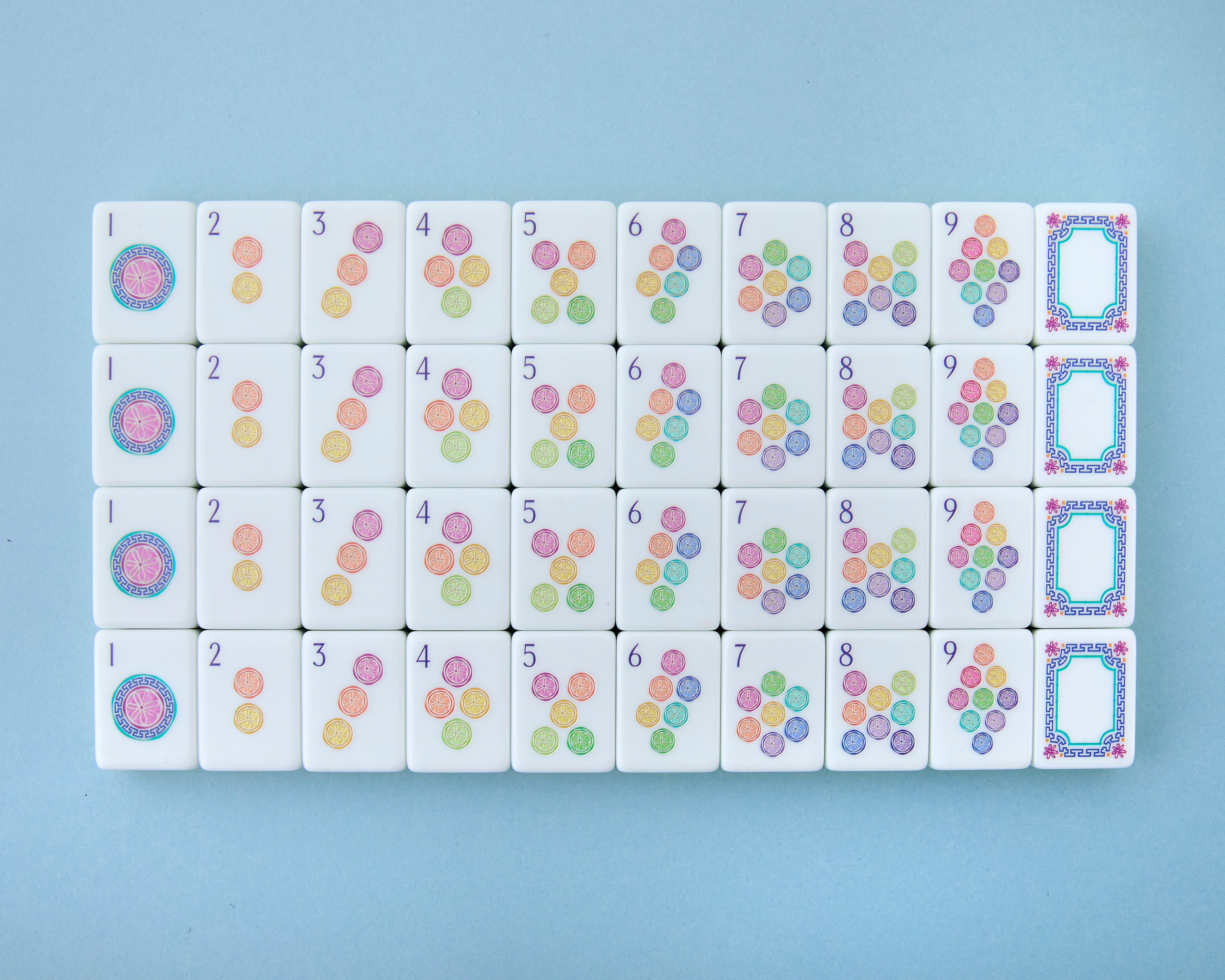 Zest Tile Set – Mahjong Co.